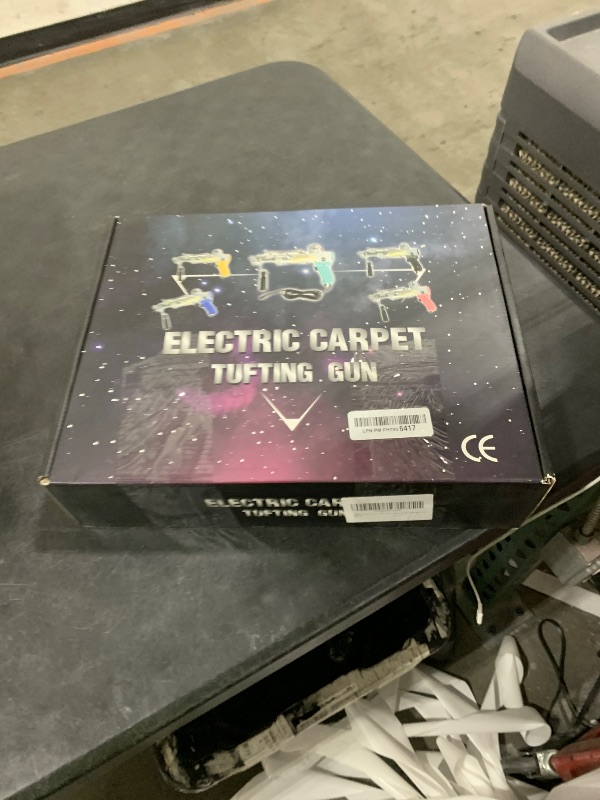 Photo 1 of Tufting Cut Pile and Loop Pile 2 in 1 Electric Rug Gun Machine Starter Kit for Tufting Lover