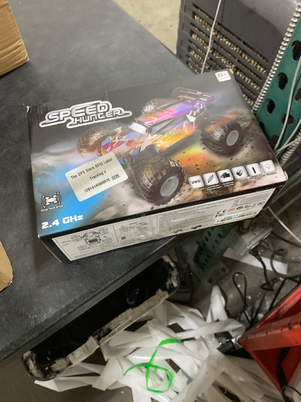 Photo 1 of Rcjoyou Remote Control Car, 2WD Off-Road Rc Truck, 20 KM/H All-Terrain RC Cars with Headlights & Body Lights, 2.4GHz, 2 Batteries, Remote Control Car for Boys 4-7 8-12, Gift Toys for Boys Girls