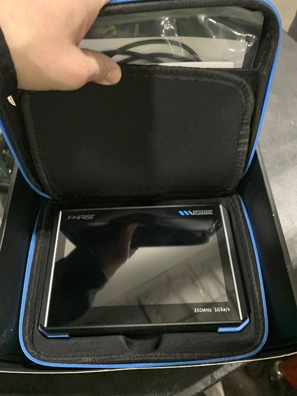 Photo 1 of FNIRSI DPOS350P 4-in-1 Tablet Oscilloscope 350MHz, Spectrum Analyzer 200KHz - 350MHz, Frequency Response Analyzer DDS Generator, 2CH Handheld Oscilloscope 1 GSa/s, 7" Touch Screen Digital Phosphor
