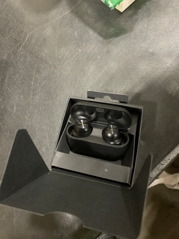 Photo 1 of Technics Reference Class Hi-Fi Wireless Earbuds, Dolby Atmos, Head Tracking, Adaptive Noise Cancelling, 3 Device Multipoint, 10-hr Battery, Wireless Charging, in Ear Headphones - EAH-AZ100-K (Black)