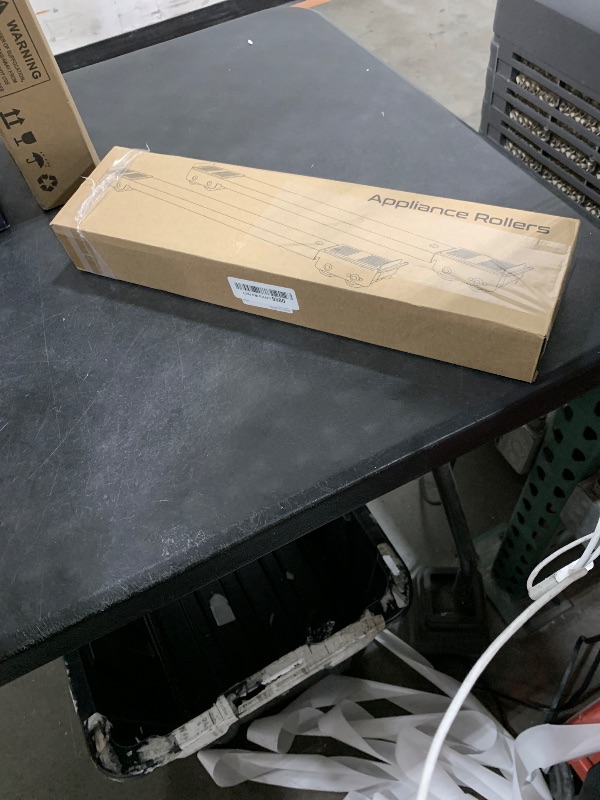 Photo 1 of Appliance Rollers Heavy Duty,Max 32in,Second Generation Extendable Appliance Rollers Mobile Washing Machine Base Easily Move Washing Machines, Dryers, Refrigerators, Furniture (Black (Upgrade wheel))