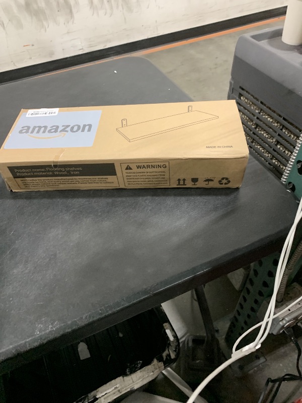 Photo 1 of DOLLFIO Floating Shelves, 3 Sets Wall Shelves, Wooden Floating Shelves for Wall Décor, Wall Mounted Floating Bathroom Shelf for Storage, Floating Book Shelf for Bedroom, Living Room – Rustic Brown