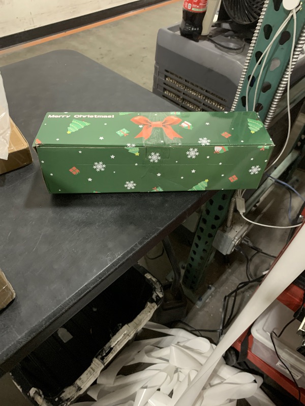 Photo 1 of 2ft Mini Tabletop Christmas Tree, Artificial Small Christmas Tree with Battery Operated Lights, Ornaments and Storage Bag, Mini Xmas Tree for Christmas Home Decorations