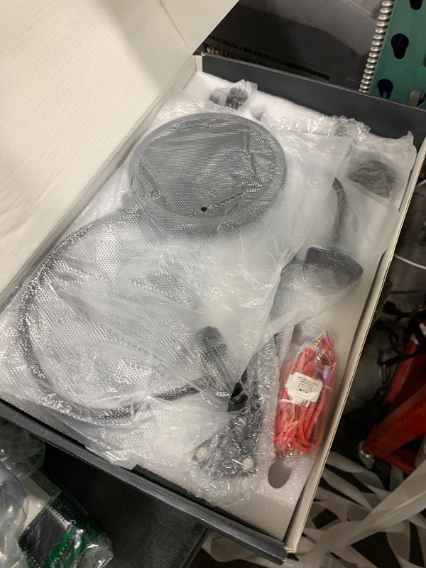 Photo 1 of Hayner-Seek Podcast Equipment Bundle for 2, DJ Mixer with 3.5mm Diaphragm Condenser Microphone for Live Streaming, Podcast Recording,Gaming, Youtube, TikTok, PC, Smartphone