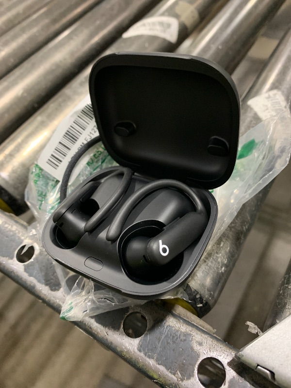 Photo 1 of Beats Powerbeats Pro 2 - Wireless Noise Cancelling Workout Earbuds with Secure- Fit Earhooks, Up to 45-Hour Battery with Charging Case, Sweat & Water Resistant, Heart Rate Monitoring - Jet Black