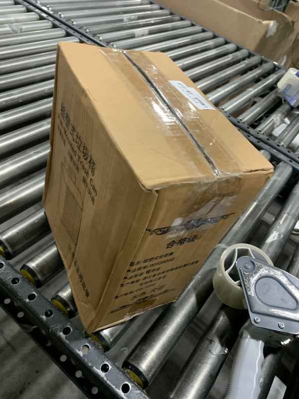 Photo 1 of Ryhiac 2.4 Gallon Kitchen Compost Bin for Counter Top or Under Sink, Hanging Small Kitchen Trash Can with Lid, Wall Mounted Waste Basket Bin Garbage Can for Bathroom (Grey)