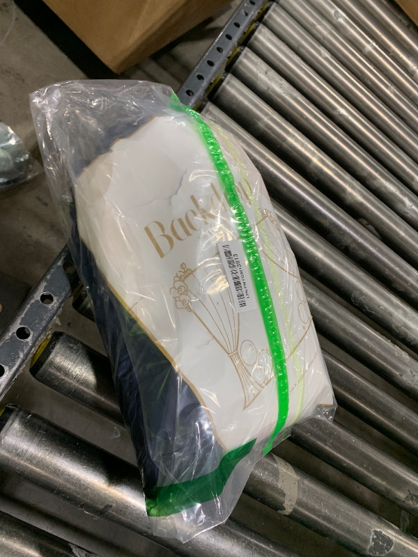 Photo 1 of 10x10ft Navy Blue Backdrop Curtains with Lights Wrinkle Free Fabric Backdrop Curtain for Wedding Birthday Party Baby Shower Photo Shoot Bridal Shower Home Party Background Decorations