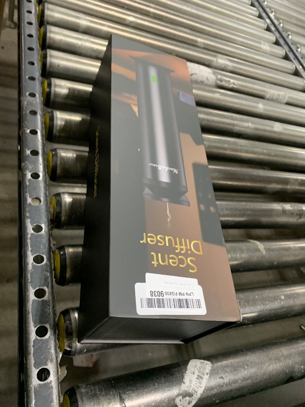 Photo 1 of Monhallnow Waterless Scent Diffuser Starter Kit – 1000 Sq Ft Coverage, Suitable for Home & Hotel Series Diffuser, Includes 5 Scent Oils, Remote Control, Large Room Essential Oil Diffuser, Ultra Black