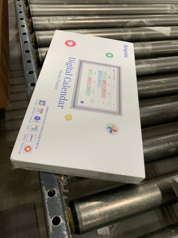 Photo 1 of Digital Calendar Chore Chart –Touchscreen Interactive Digital Planner Display- Wifi Smart Planner w/LCD Display, Task Scheduling & Reward Tracker- Smart Display for Family Schedules