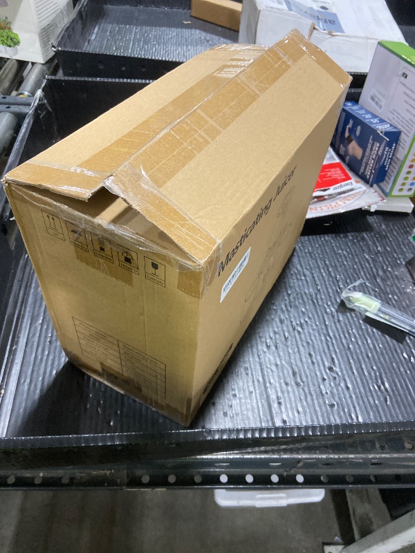 Photo 1 of Juicer Machines, Cold Press Juicer with Wide Chute, Slow Masticating Juicers, High Juice Yield for Leafy Greens, Fruits & Vegetables, Easy to Clean