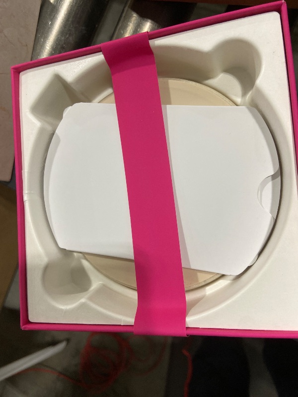 Photo 1 of Einova Classic Stone – Marble Wireless Charging Pad Designed in Italy, Integrated 6 ft USB-C Cable, Smartphones, Wireless Earbuds, Smartwatches – Cream Marble