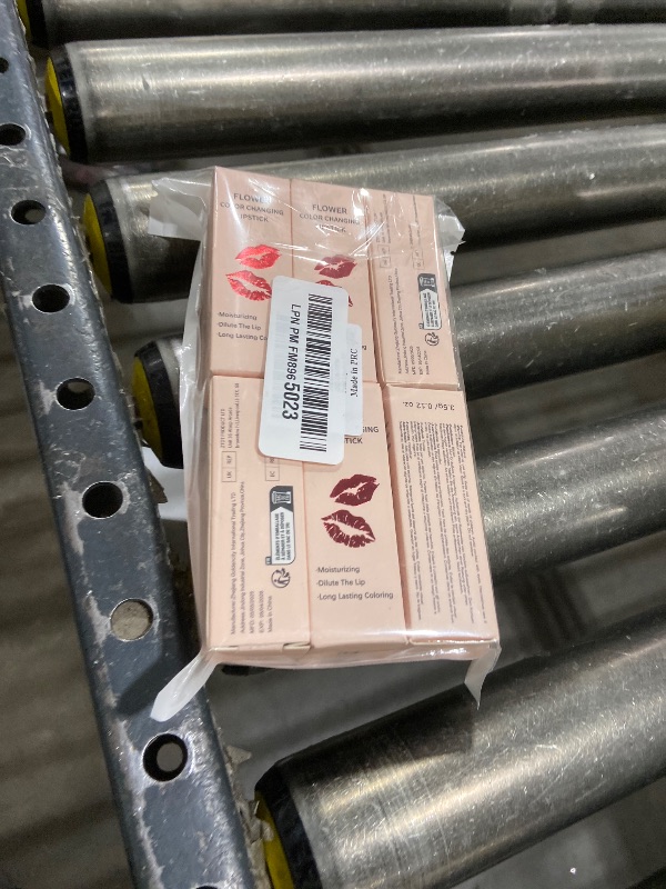 Photo 1 of 6PCS Crystal Flower Jelly Lipstick Set,Moisturizing Color Changing Lip Gloss Set,Clear Tinted Magic Lip Stain Moisturizer Gift Set,Waterproof Lip Balm Set,Long Lasting Hydrating Lipgloss for Women