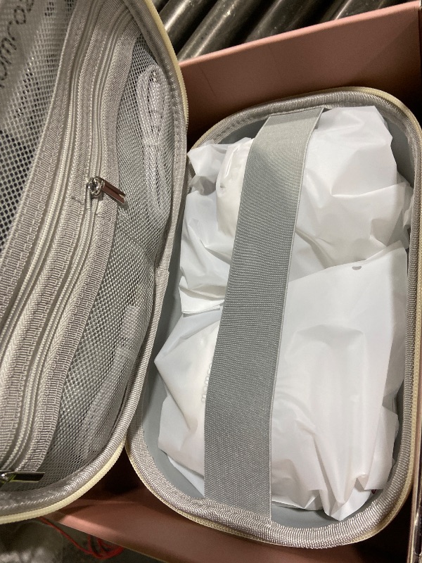 Photo 1 of Momcozy M5 Smart APP Controlled Wearable Breast Pump, Hands-Free Wireless Electric Pump, 3 Modes 9 Suction Levels, BPA-Free, Portable Lightweight, 24mm Flange, 2-Pack Cozy Red