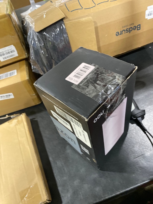 Photo 1 of OOU Universal Knife Block Holder - Round Kitchen Knife Storage Unique Slot Design to Protect Blades, Space Saver Knife Organizer Detachable for Easy Cleaning, White