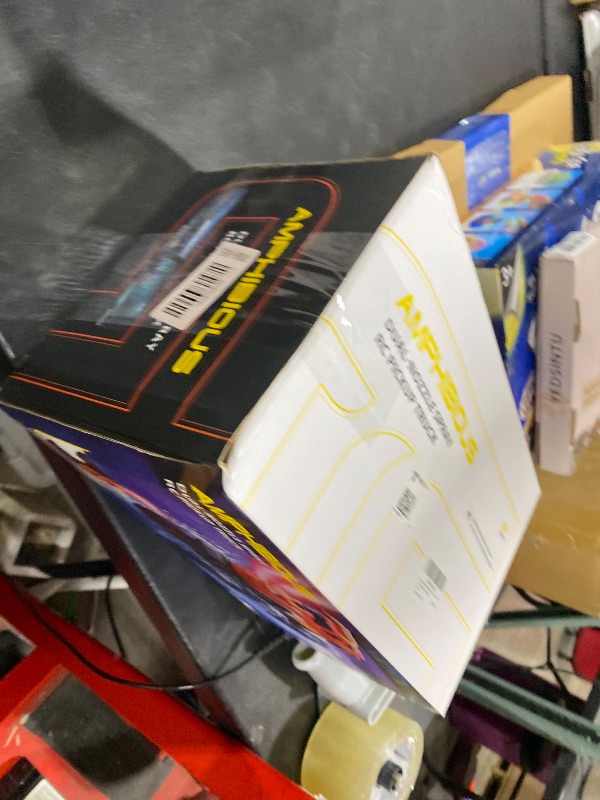 Photo 1 of Alotwan Waterproof RC Cars - 1:16 Monster Remote Control Truck, Christmas Birthday Gifts for Boys 8-12, 4WD All Terrain Off-Road RC Truck, Amphibious Pickup Toys for 8 9 10 11 12 Year Old, Orange