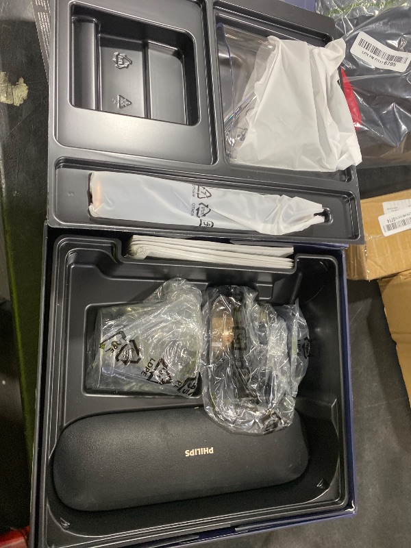 Photo 1 of Philips Sonicare DiamondClean Smart 9750 Electric Toothbrush, Sonic Toothbrush with App, Pressure Sensor, Brush Head Detection, 5 Brushing Modes and 3 Intensity Levels, Lunar Blue, Model HX9954/74