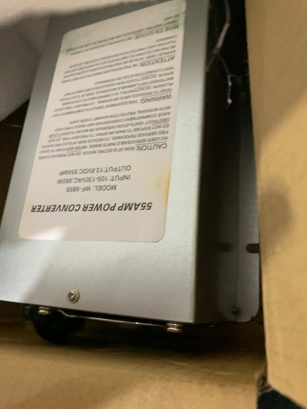 Photo 1 of ???? ??????? WF-9855 55 Amp Power Converter, Rv Power Converter, WF-9855-AD, Replace for RV Trailer Camper 9800 Series, WF-9855-AD, 55 Amp Power Converter for Rv, 5 Years Warranty