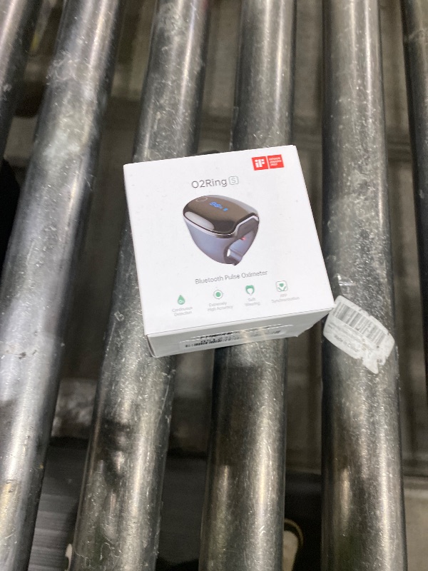 Photo 1 of Wellue O2Ring-S Oxygen Monitor with Vibration Reminder, Bluetooth Pulse Oximeter Tracks SPO2 and Pulse Rate, 24 hrs Battery Life, 4*10 Hours Built-in Memory, Rechargeable Pulse Ox with Free PC & APP