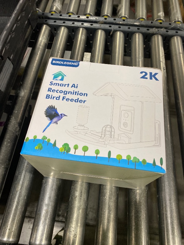 Photo 1 of BIRDLEGEND® Bird Feeder with Camera Solar Powered, 2K Portrait Live Free AI Forever Instant Arrival Alerts with 64GB Card, Smart Camera Birds Feeders Wireless Outdoor Gift for Bird Lover, 2.4G WiFi