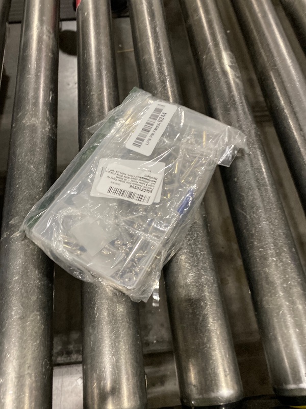 Photo 1 of 100 Sets Mixed Shape Zinc Alloy Spikes and Studs, Assorted Sizes Silvery Screw Spikes Rivet for Leather Craft ClothingShoes Belts Bags Dog Collar