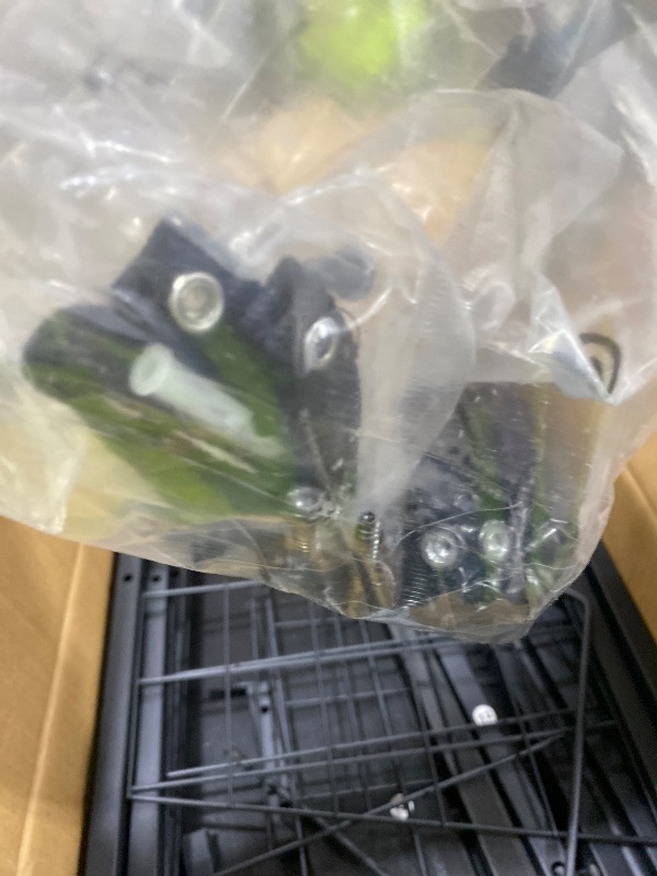 Photo 1 of Homsorout Record Player Stand with Vinyl Storage - 5-Tier Turntable Table with Adjustable Feet, Metal & Wood Cabinet - Console Organizer Display Shelf for Living Room, Apartment