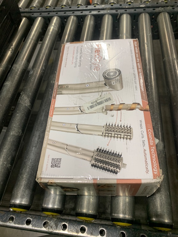 Photo 1 of Shark HD430 FlexStyle Air Styling & Drying System, Powerful Hair Dryer Brush & Multi-Styler with Auto-Wrap Curlers, Paddle Brush, Oval Brush, Concentrator Attachment, Stone