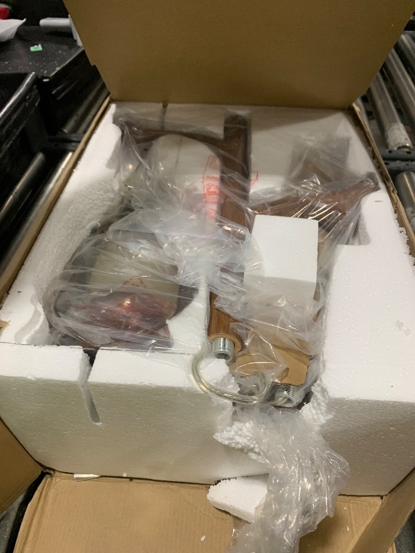 Photo 1 of 68" Rustic Farmhouse Tree Trunk Floor Lamp Country Brown Finish Wood Vintage Standing Tall Lamp With lantern Stepless Dimmable Industrial floor Lamp Decor for Bedroom Living Room Office Hotel