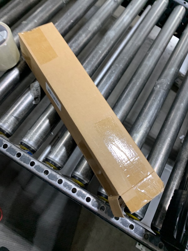 Photo 1 of 1 Inch Curtain Rods for Windows, 32 to 86 Inch Black Rustic Curtain Rod Set, Modern Design Drapery Tubes with Brackets Room Divider, For Indoor and Outdoor