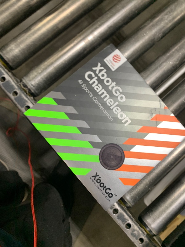 Photo 1 of XbotGo Chameleon AI Auto Sports Action Camera - 4K 60FPS Soccer Camera and Basketball Tracking Camera for Team Sports, Live Streaming, No Subscription, Works with iOS & Android (Pearl Grey)