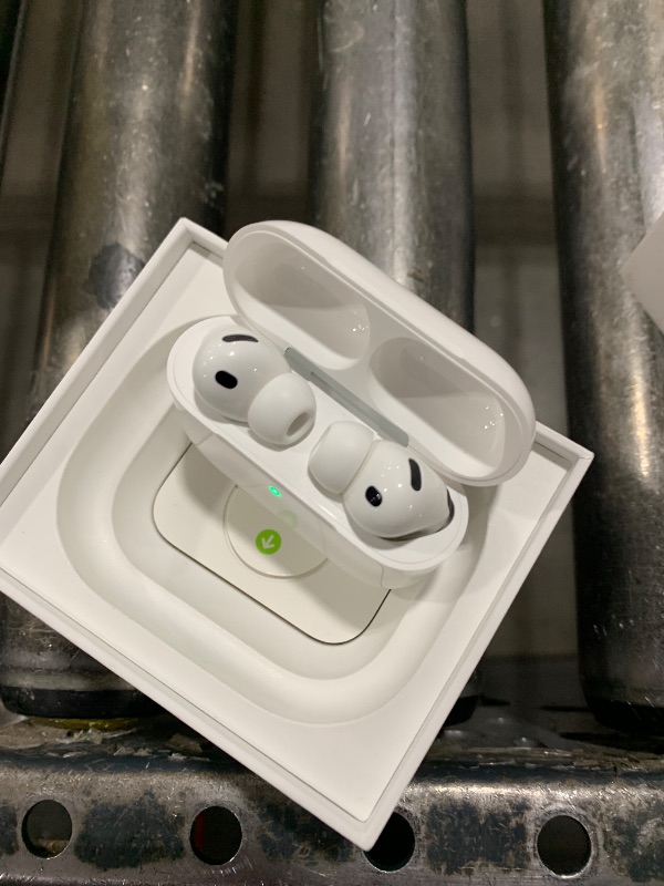 Photo 1 of Apple AirPods Pro 3 Wireless Earbuds, Active Noise Cancellation, Live Translation, Heart Rate Sensing, Hearing Aid Feature, Bluetooth Headphones, Spatial Audio, High-Fidelity Sound, USB-C Charging