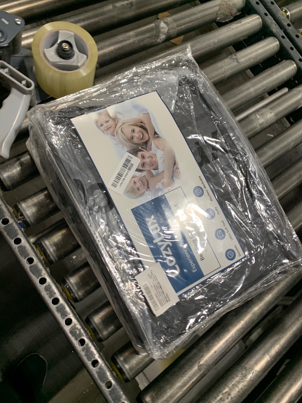 Photo 1 of MATBEBY King Size Mattress Pad - Cooling Breathable Mattress Topper, Quilted Fitted Mattress Protector, Pillow Top Mattress Cover with 8-21" Deep Pocket, Soft, Machine Washable, White, 78x80 Inches