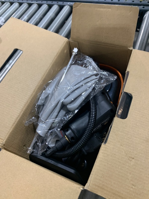 Photo 1 of Koutop Steam Cleaner for Home & Car-Portable Handheld Steamer for Cleaning with 3-Level Handle, 15s Heat-Up, Large Tank, 16 Accessories - Clean Grease, Grout, Tile, Floor, Couch, Dirt, Furniture