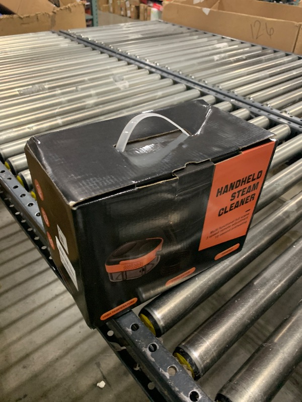 Photo 1 of Koutop Steam Cleaner for Home & Car-Portable Handheld Steamer for Cleaning with 3-Level Handle, 15s Heat-Up, Large Tank, 16 Accessories - Clean Grease, Grout, Tile, Floor, Couch, Dirt, Furniture