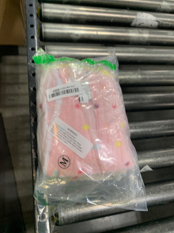 Photo 1 of 1 Pack 3 Blankets Super Soft Cute Dot Pattern Pet Blanket Flannel Throw for Dog Puppy Cat Beige/Brown/Pink Medium