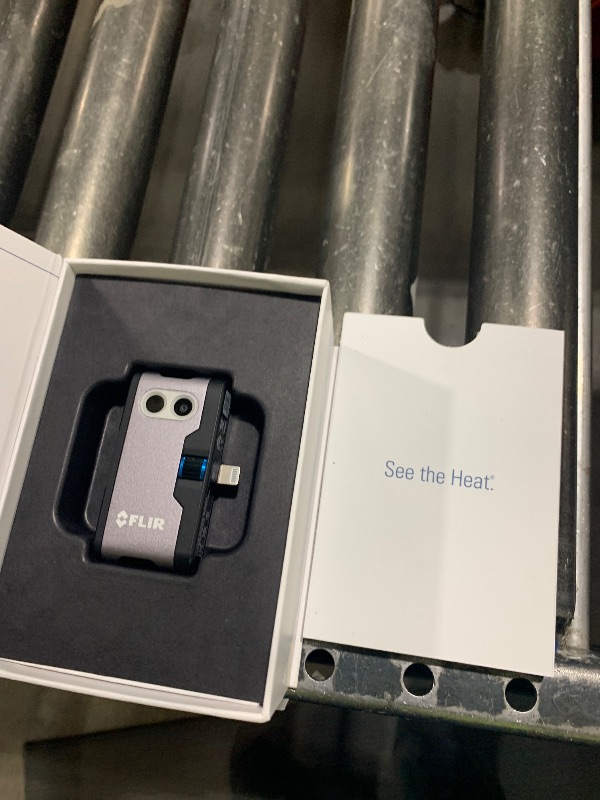 Photo 1 of Flir One - Thermal Imaging Camera for iOS Smartphones (iPhone 14 and Older w/Lightning Port), 240x180 Super Resolution (80x60 Native IR)