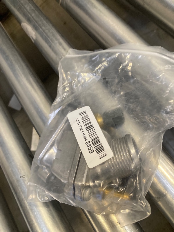 Photo 1 of HEROFFIX Engine Coolant Thermostat Housing Assembly Replacement for Volvo S80 1999-2006 for Volvo V70 1998-2007 for Volvo XC90 2003-2007, 31293698 Metal Silver Tone 1Pc