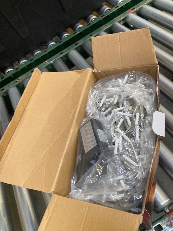 Photo 1 of 1332 LED 132ft Christmas String Lights Outdoor, 12 Modes Dimmable Curtain Lights with 296 Drops, Waterproof Fairy Lights with Timer for Bedroom Window Holiday Wedding Home Xmas Decor, Warm White