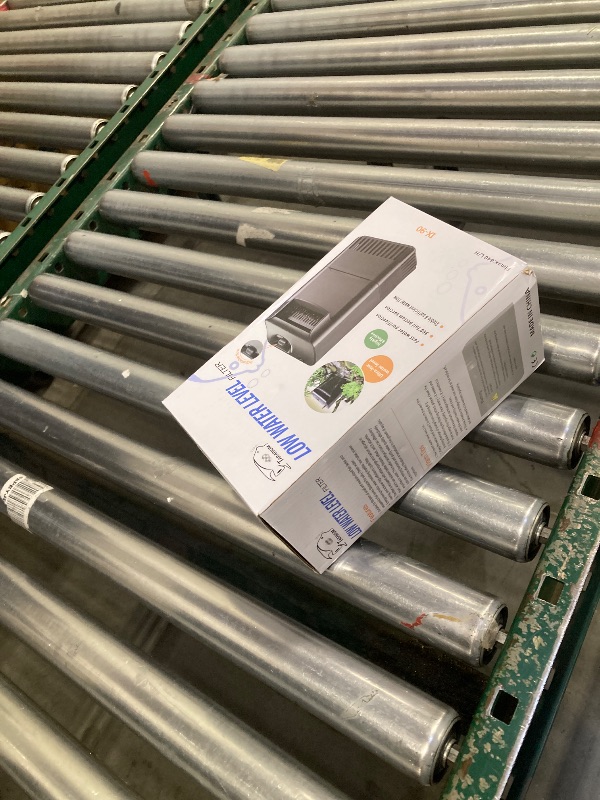 Photo 1 of 222GPH 10W Turtle Tank Filter Aquarium Filter Power Adjustable 10-40 Gal. Small Internal Filter 3-Stage Waterfall Bio-Filtration Quiet Low Water Level for Freshwater Saltwater Fish Tank Easy to Clean