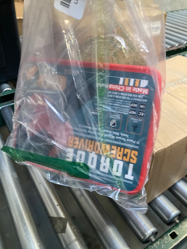 Photo 1 of Aiourx Torque Screwdriver Wrench Set, 3-39 Inch Pounds lbs, 3 in-lb Increment, 31 Pcs 1/4" Drive Torque Screwdriver Wrench with S2 Steel Bits for Tools, Mounting and Bike Repairing