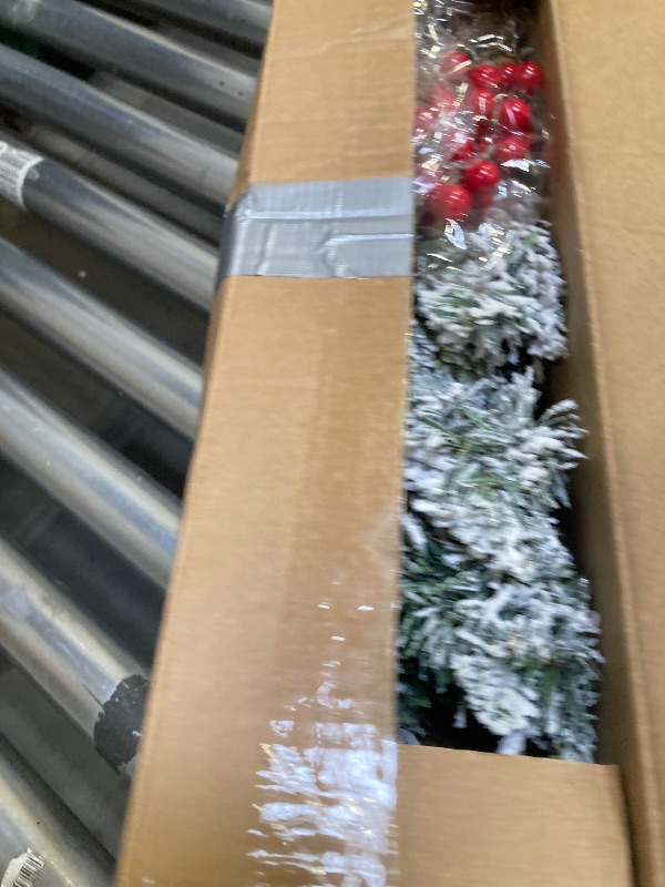 Photo 1 of 2ft Pre- Artificial Small Mini Christmas Tree with Warm White Multi-Color LED Lights, Remote Control and Timer, Perfect for Xmas Tabletop Decorations, Home, Kitchen, Dining Table top Green