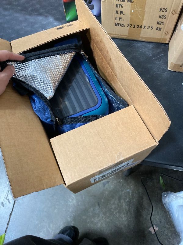 Photo 1 of EDCREATY Cordless Electric Heated Lunch Box, 1.5L 6.3Cups 24000mAh Rechargeable Battery Self-Heating Lunch Box, Smart Timer, Even Heating, 100W Portable Food Warmer for Office, Picnic, Car, Outdoor