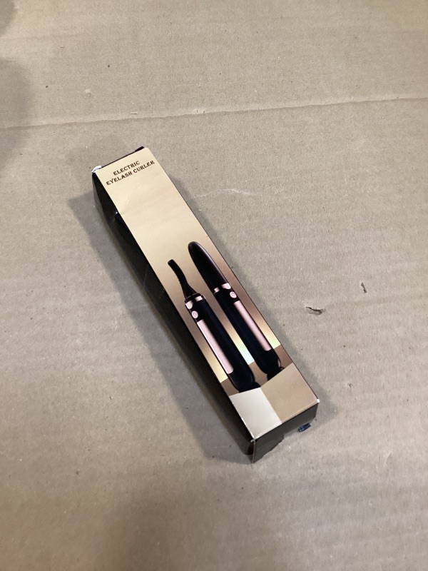 Photo 1 of 2026 Heated Eyelash Curler-USB Rechargeable Electric Eyelash Curler- Eyelash Curlers Heated 4 Temperature Modes Fast Heat Up Within 3s - 24 Hours Long Lasting- with Led Display for Women Girls(Black)