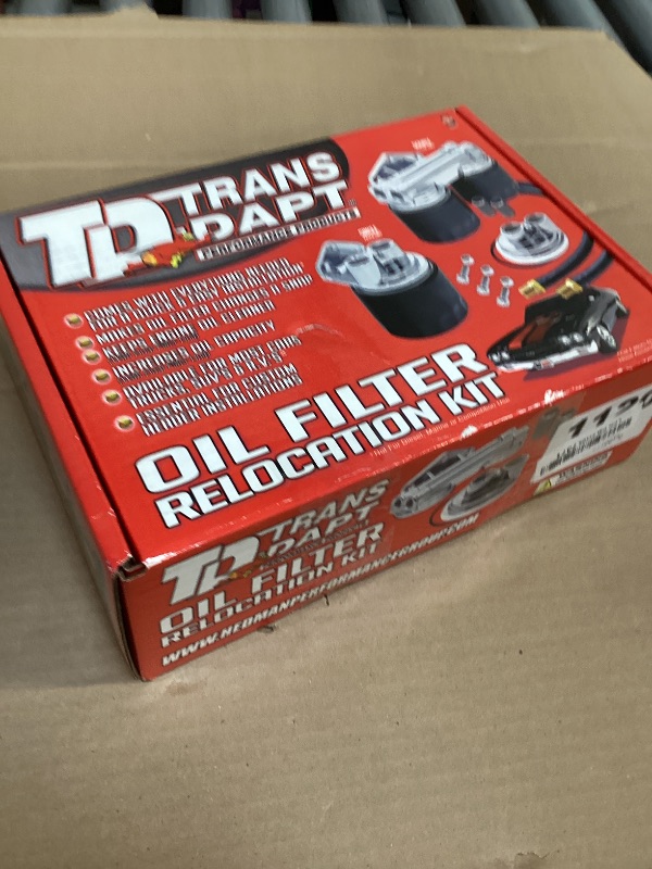 Photo 1 of Trans-Dapt Performance 1120 Single Filter Relocation Kit