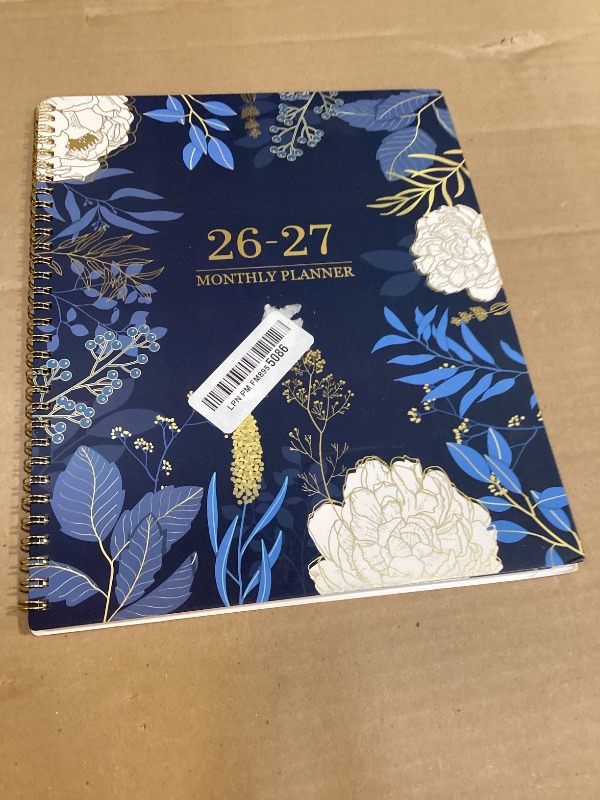 Photo 1 of 2026-2027 Monthly Planner - 2 Year Monthly Planner/Calendar 2026-2027, Jan 2026 - Dec 2027, 11" x 9", 24 Months, Tabs, Back Pocket, Holidays, Twin-Wire Binding, Note Pages