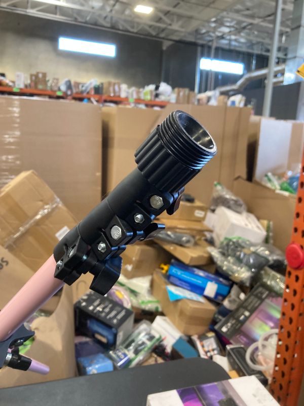 Photo 1 of * SEE NOTE * Pet Baby Mannequin Head Stand, Adjustable Wig Stand, Reinforced Metal Mannequin Head Stand for Cosmetology Hairdressing Training, Pink