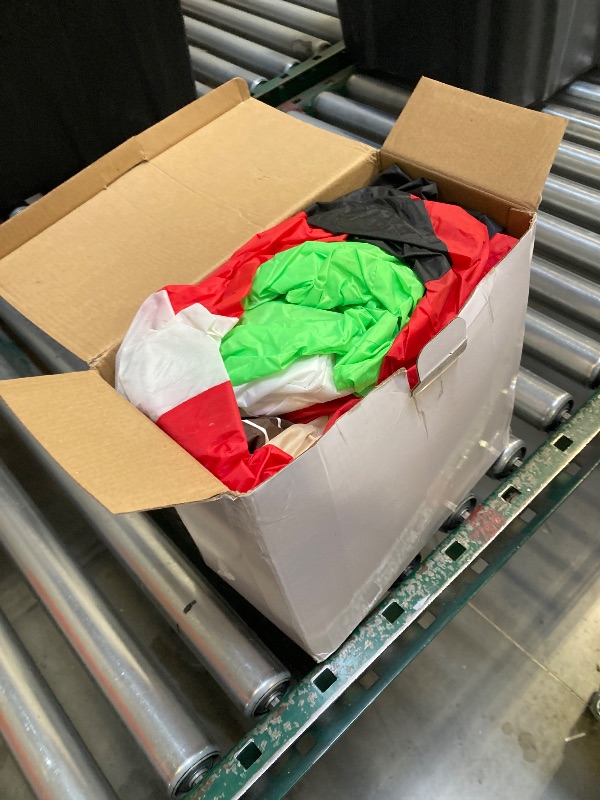 Photo 1 of TRMESIA 8FT Inflatable Santa Claus Decoration,Indoor Outdoor Christmas Decor for Yard Lawn Garden Holiday Parties LED Lighted for Festive Atmosphere,with Guitar Xmas Blow up Decoration