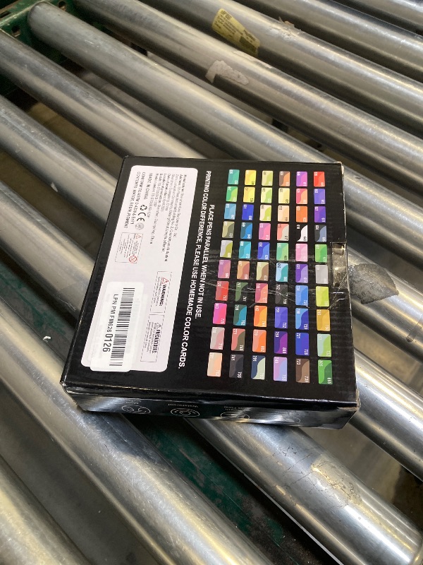 Photo 1 of 120 Colors Acrylic Paint Markers, Dual Tip Acrylic Paint Pens with Brush Tip for Rock Painting, Wood, Canvas, Stone, Ceramic, Metal, Glass, DIY Crafts Making Art Supplies