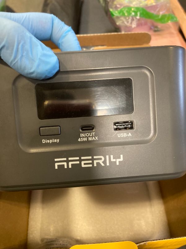 Photo 1 of AFERIY 31000mAh Power Bank Station,100W PD3.0 Laptop Portable Charger, 145W Total Fast Charging,LiFePO4 Battery Pack 3000+ Cycles for MacBook Pro/Air/ipad/iPhone 17/16/Samsung S24/Dell/HP and More