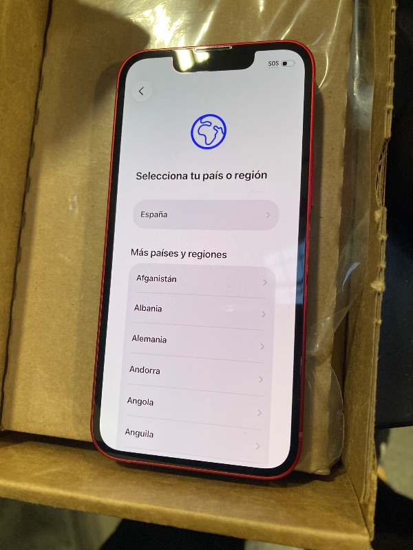 Photo 1 of Apple iPhone 13 Mini, 128GB, Red - Unlocked (Renewed)