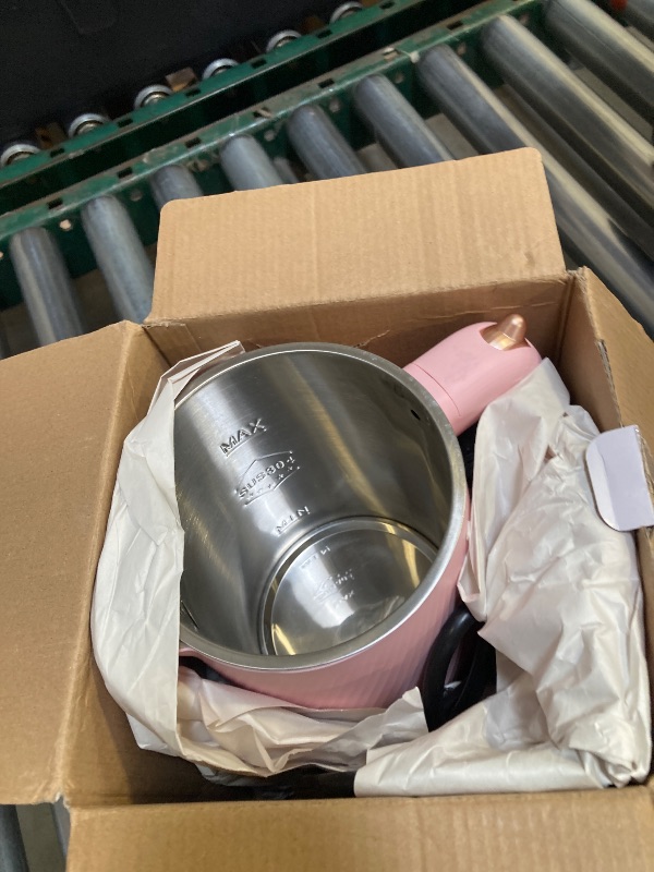 Photo 1 of OLEGA Electric Kettle - 1500W Electric Tea Kettle 1.8L Stainless Steel Inner Electric Kettles for Boiling Water Auto Shut Off Boil-Dry Protection Electric Water Kettle for Coffee Tea Pink